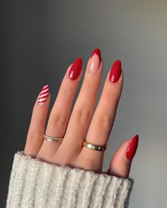 Christmas Acrylic Nails.
