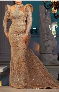 Sequence Gown Styles For Wedding.