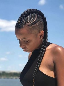 12 Braided Hairstyles With Undercut For Black Women 2023.