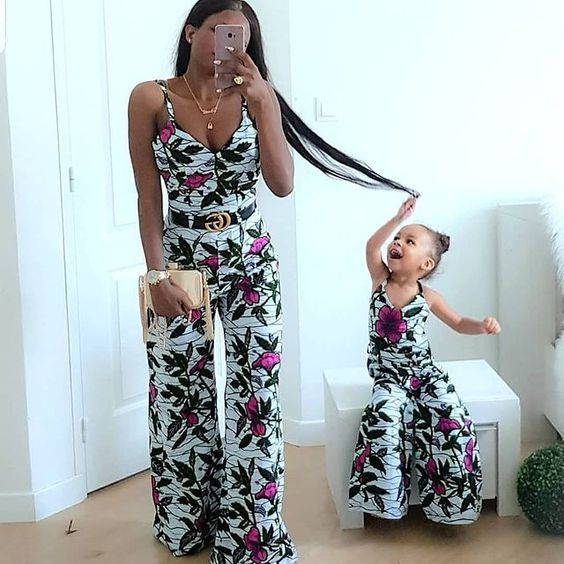 2023 Ankara Style: 14 Best Ankara Style Matching Outfits For Mother And ...