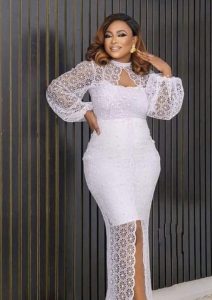 White Lace Styles For Ladies. - Gist94