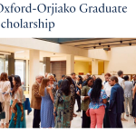 2024 Oxford-Orjiako Graduate Scholarship for African Students