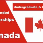 Canada Scholarship for International Students, Fully Funded, 2024