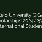 International Students' GIGA Scholarships at Keio University for 2024–2025