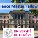 Master's Fellowships for Excellence at the University of Geneva