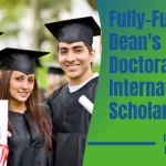 Dean's Doctoral Scholarship Awards, University of Manchester, 2024–2025