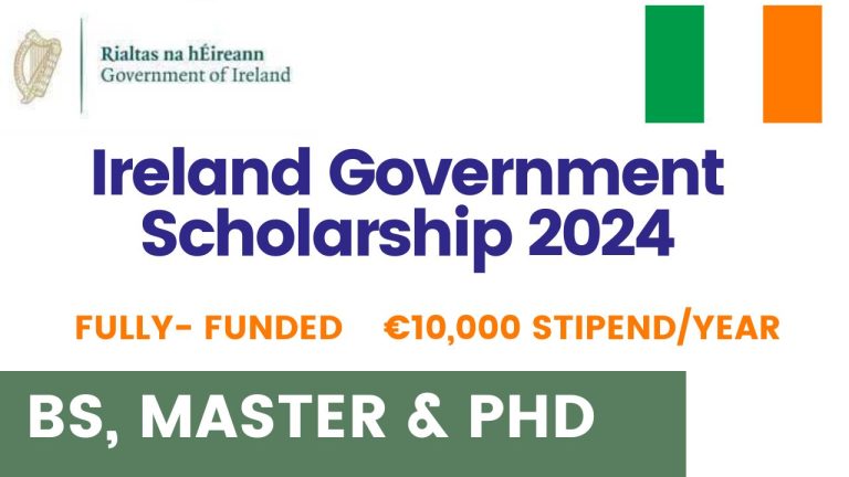International Education Scholarships, Government of Ireland, 2024
