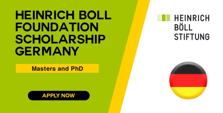 Heinrich Böll Foundation Graduate Scholarships in Germany 2024–2025