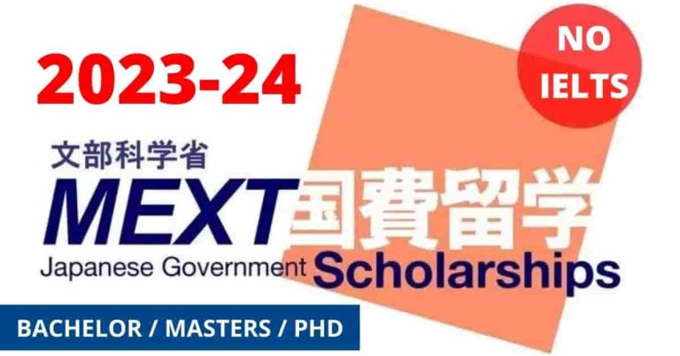 MEXT Scholarships for Studying in Japan in 2024