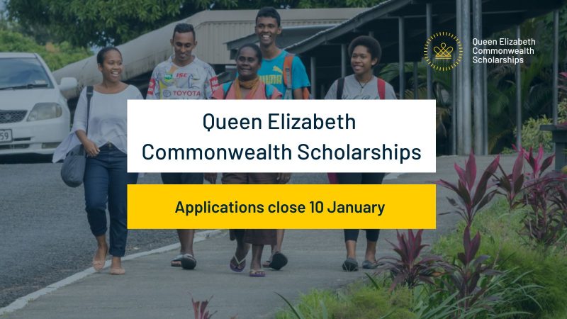 Queen Elizabeth Commonwealth Scholarships (QECS) 2024–25