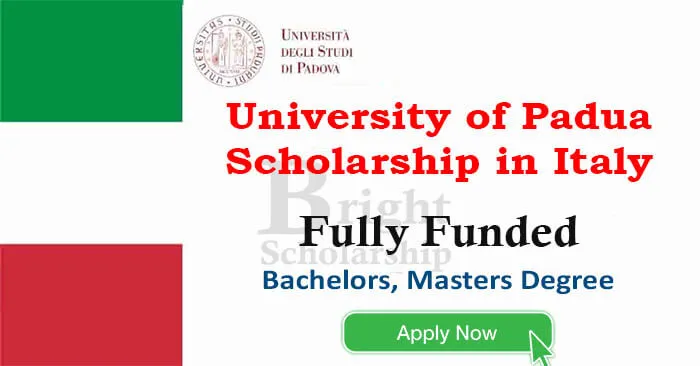 Scholarship for Padua International Excellence in Italy 2024