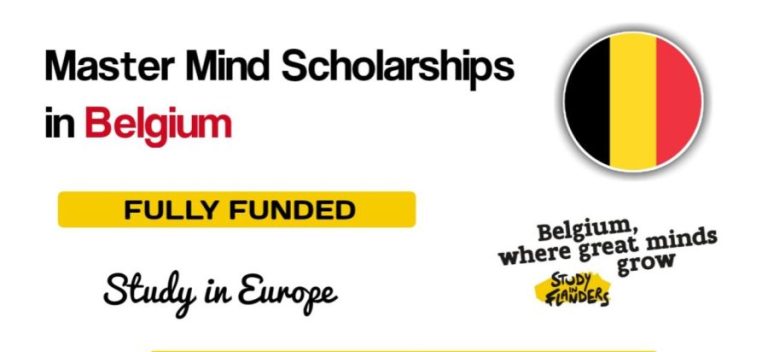 Study in Belgium with 2024–2025 Master Mind Scholarships
