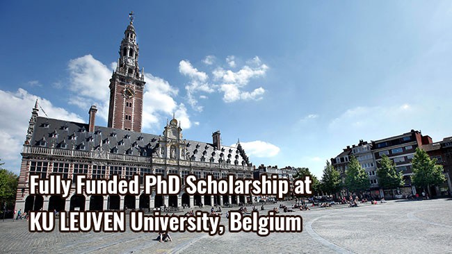 The 2024–2025 KU Leuven Global Minds Doctoral Scholarship Program