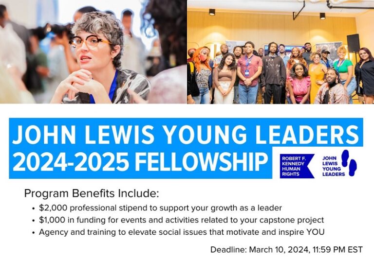 Undergraduate John Lewis Young Leaders Program 2024