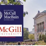 McCall MacBain Scholarships at McGill University for Studying in Canada in 2024–2025