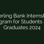 Sterling Bank Student and Graduate Internship Program 2024