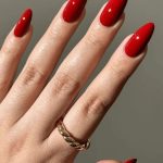 Red Acrylic Nails