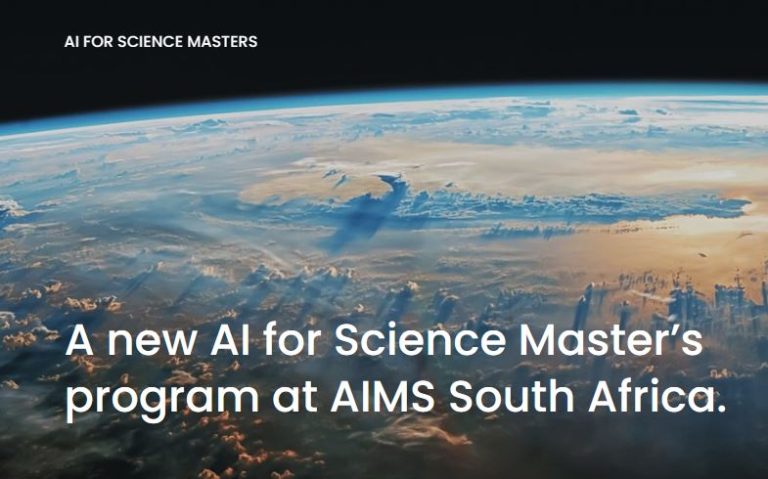 AIMS South Africa 2024: DeepMind's New AI for Science Master's Scholarship Program