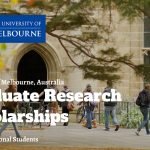 Scholarships for graduate research at the University of Melbourne